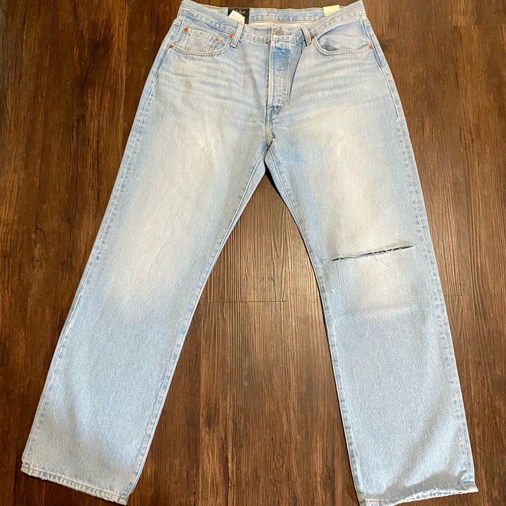 Levi's Blue Straight Jeans Classic Style